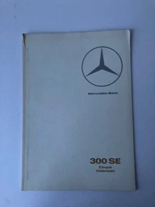 Ancienne brochure sales catalogue vente Mercedes Benz 300SE coupé cabriolet FR 2 - Imagen 1 de 12