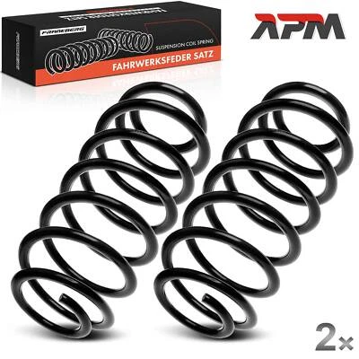 2x Ressort de Suspension Arrière pour Audi A3 8L VW Golf IV Bora 1J Seat Leon - Photo 1/4