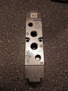 Festo VL-5/3-E-1/4-B  Pneumatikventil 14297 [ ship worldwide ] 5 3 Wege Ventil - Bild 1 von 3