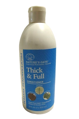 Acondicionador herbal vegano Natures Gate hoja de abedul de cereza silvestre 18 oz descontinuado Foto 1 de 4