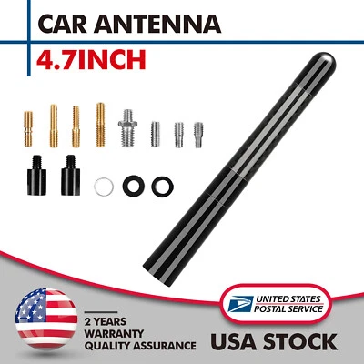 Antena corta estilo carbono 4,7" accesorios AM/FM apta para Nissan NV200 2013-2018 Foto 1 de 4