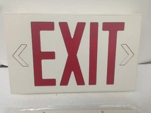 WESTINGHOUSE INCANDESCENT EXIT SIGN 09-105941-038 2 count - Picture 1 of 3
