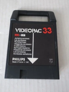 PHILIPS VIDEOPAC N°  33  - LES ACROBATES - JUMPING ACROBATS - Picture 1 of 2