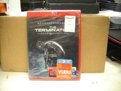 The Terminator Limited Red Case Blu-ray 1984 Schwarzenegger NEW SEALED Cameron R - Image 1 of 4