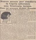V2454 die Cipra Petalia Tokalon - Madame Suzanne Petel - 1926 Werbung Oldtimer