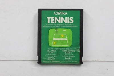 Tennis (Atari 2600, 1981) Cart Only - Image 1 of 2