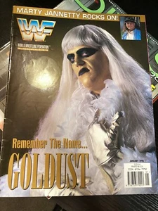 WWF WWE Magazine JANUARY 1996 Goldust Cover - Picture 1 of 3