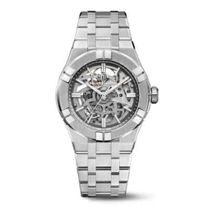 Maurice Lacroix Aikon Automatic Skeleton 39mm Steel Men's - AI6007-SS002-030-1 - - Picture 1 of 17