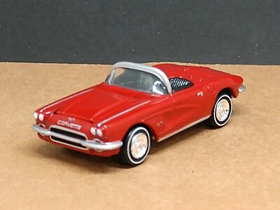 1962 '62 CHEVY CORVETTE CONVERTIBLE 1/64 SCALE LIMITED EDITION COLLECTIBLE  RED - Image 1 of 4