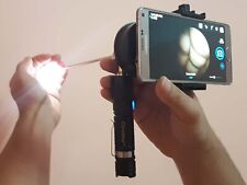 ClaraMed phone endoscope adapter with Olympus compatible LED light source S3