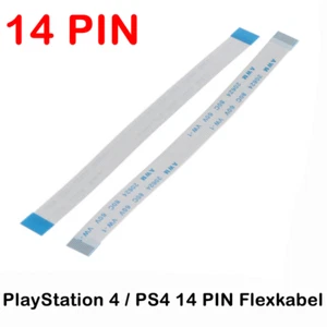2x PlayStation 4 / PS4 14 PIN Flexkabel Flachbandkabel Controller JDS JDM 001 DS - Bild 1 von 1