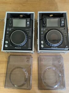 Pioneer DJ XDJ-1000MK2 Pair With Cases