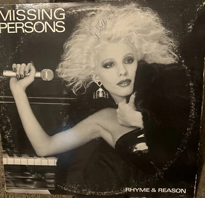 MISSING PERSONS-Rhyme & Reason LP - Image 1 of 4