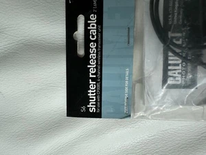 CALUMET REMOTE TRIGGER CABLE SONY S6 A CAMERAS - Picture 1 of 12