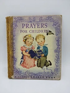 Vintage A Little Golden Book (Gebete für Kinder) 1942 guter Zustand - Bild 1 von 1