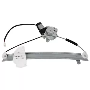 Regulador de ventana eléctrica apto para 97-00 Mitsubishi Mirage sedán delantero izquierdo con motor - Imagen 1 de 6