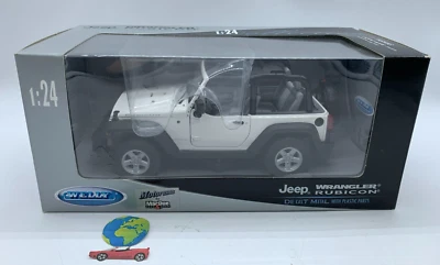 Welly Jeep Wrangler Rubicon, scala 1:24 - 1:25, vintage (2818) - Immagine 1 di 4