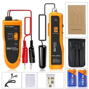 New KOLSOL F02 Underground Cable Wire Locator Wire Tracer Cable Tester +Earphone