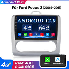 Android 12 Radio samochodowe Nawigacja Wifi 4 + 64GB Carplay do Ford Focus MK2 MK II 2004-2011