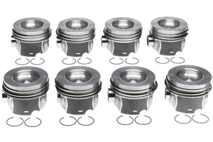 GMC 6.6L Duramax Piston with Rings 2010-2016 - Mahle MCI224-3935WR - SET OF 8 PC - Picture 1 of 2