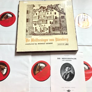 ALP 1506/10 Wagner Die Meistersinger von Nurnberg Rudolf Kempe 5Lp HMV Box Set - Picture 1 of 7
