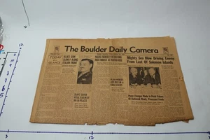 The Boulder Daily Camera October 29, 1943 - Picture 1 of 7