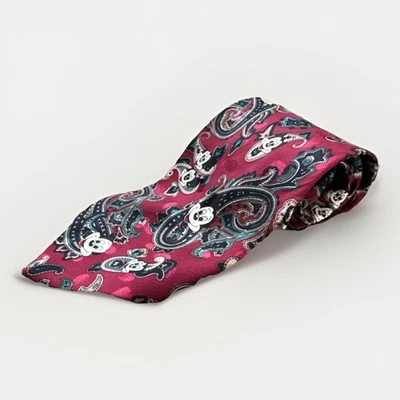 "Corbata de cachemira vintage Mickey Inc Disney Mickey Mouse 58"" L x 4" W" Foto 1 de 4