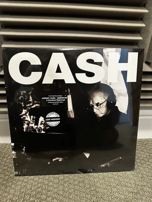 JOHNNY CASH  American V Hundred Highways 2006 OG US 1st Issue RARE LP NOS SEALED - Image 1 of 4
