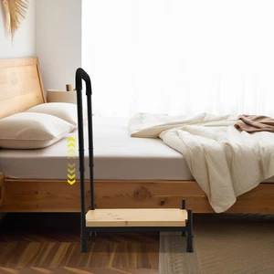 Taburete de cama ajustable con mango para personas mayores 400 libras de capacidad - Imagen 1 de 19