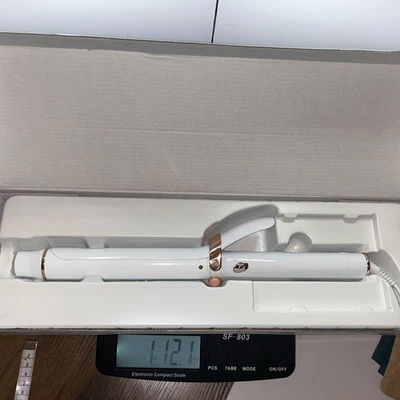 T3 SinglePass Curl X 1.25 Extra-Long Barrel Curling Iron 9 Heat Settings NIB - Image 1 of 4