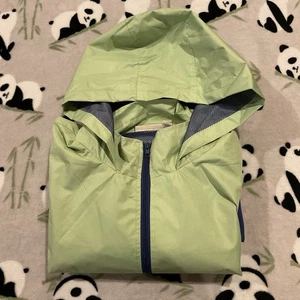 Appleseeds Womens 3X Jacket Blue Green Full Zip Lightweight Windbreaker Hoodie - Picture 1 of 9