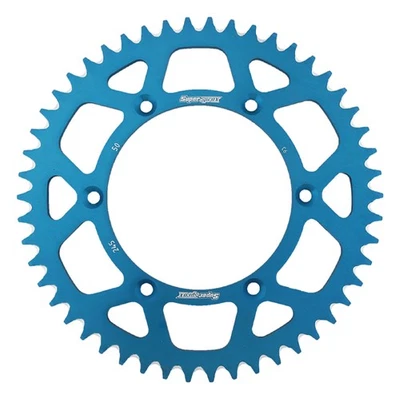 Blue Aluminum Sprocket For Yamaha YZ250 1999-2018 YZ400F 1999; RAL-245-50-BLU - Image 1 of 4