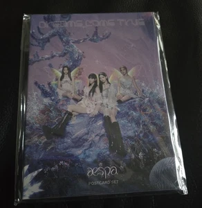 LIBRO POSTAL AESPA Dreams Come True precintado. Vendedor de EE. UU. Nuevo Como Nuevo Envío Rápido - Imagen 1 de 2