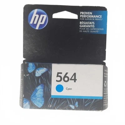 Cartucho de tinta cian HP 564 caja sin abrir 17 de julio Foto 1 de 4