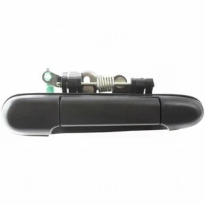 For Toyota Tercel 1991 - 1994 Exterior Door Handle Rear, Passenger Side Black - Picture 1 of 9