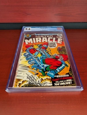 Mister Miracle #6 1972 1st Team Appearance of Female Furies D.C. CGC 9.6 GRADED - Image 1 of 3