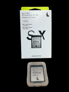 Angelbird AV PRO SX 330GB CFexpress Type-B Memory Card - Picture 1 of 2