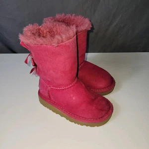 Ugg Kids Bailey Bow II Size 5 - Picture 1 of 9