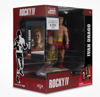 McFarlane Toys Rocky IV Movie Ivan Drago 6 Inch Detailed Posed Figure Statue - Image 1 of 4