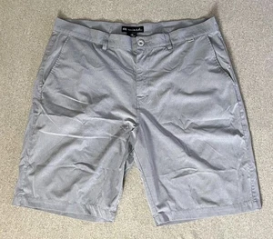 Pantalones Cortos TravisMathew Para Hombre 38 Gris Golf Chino Rendimiento Elastizados Frente Plano - Imagen 1 de 11