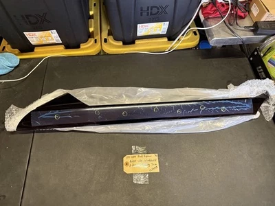 Ford Explorer 2011-19 pasajero derecho un pilar moldura negro brillante genuino Foto 1 de 4