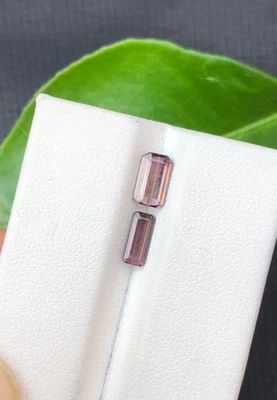 1,30 карата фиолетовый серый турмалин лучшее качество граненые драгоценные камни посылка из Африки - Изображение 1 из 4