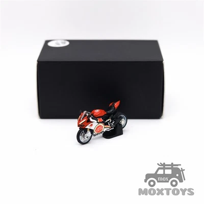 Mini Bicicleta MB 1:64 1299s Lucky Strike Diecast Modelo Coche Foto 1 de 4
