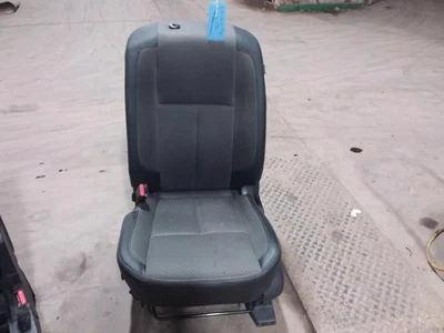 2017 NISSAN TITAN XD Black/Gray Cloth/Vinyl Driver Left Side Front Seat Trim G - Image 1 of 4