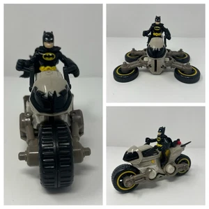 Imaginext Batman Transforming Batcycle Motorrad Hoverbike DC Super Friend - Bild 1 von 23