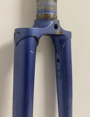 Fork Columbus Steel Campagnolo Brev 1’ Road Bike Vintage Eroica Acciaio Forcella - Immagine 1 di 4