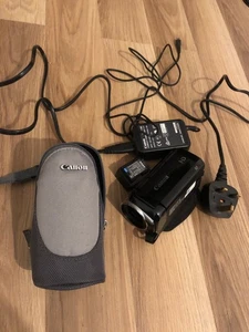 Canon Legria HF R306 Handheld High Definition Camcorder Black Tested - Picture 1 of 3