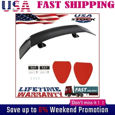 Alerón para Volkswagen Jetta Racing Sedán Estilo Deportivo Fibra de Carbono Nuevo Foto 1 de 4