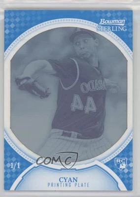 2011 Bowman Sterling Printing Plate Cyan 1/1 Juan Nicasio #26 Rookie RC - Image 1 of 3