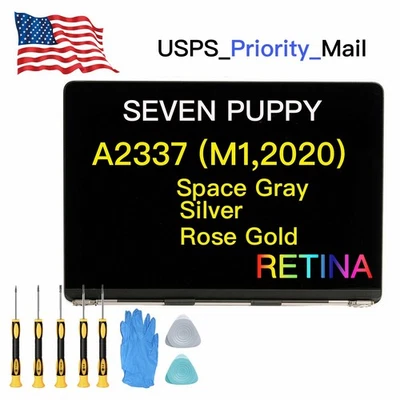 New For MacBook Air A2337 (13inch, M1 2020) LCD Screen Display Replacement A+++ - Image 1 of 4